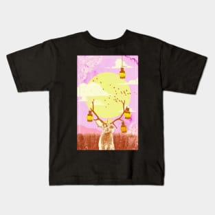 JACKALOPE SAINT Kids T-Shirt